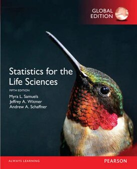 Statistics for the Life Sciences | 9781292101811