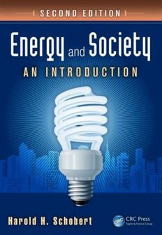 Energy and Society | 9781439826454