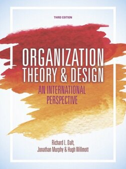 Organization Theory and Design | 9781473726383
