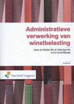 9789001820688 | Administratieve verwerking van winstbelasting