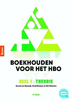 Boekhouden voor het hbo deel 1 Theorie | 9789024424788