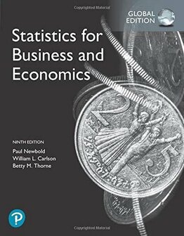 Statistics for Business and Economics | 9781292315034