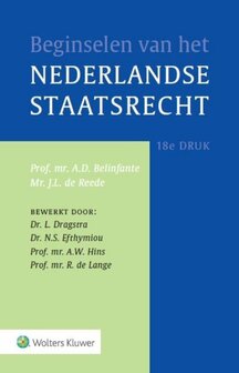 9789013129144 | Beginselen van het Nederlands staatsrecht