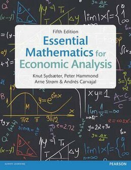 9781292074610 | Essential Mathematics for Economic Analysis
