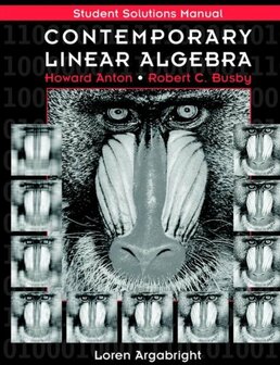 9780471170594 | Student Solutions Manual to accompany Contemporary Linear Algebra
