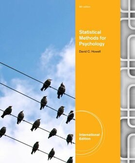 9781111840853 | Statistical Methods for Psychology, International Edition