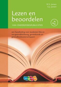  9789006643428 | Lezen en beoordelen van onderzoekspublicaties