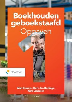 Boekhouden geboekstaafd 1 opgaven | 9789001738310