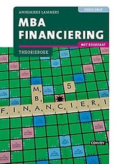 MBA financiering Theorieboek | 9789463170970