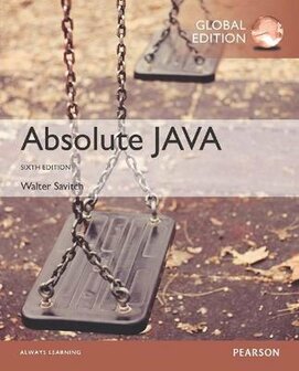 Absolute Java, Global Edition | 9781292109220