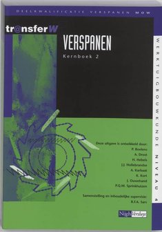 TransferW - Verspanen 2 Tekstboek | 9789042532526