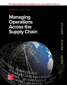 9781260547634 | ISE Managing Operations Across the Supply Chain