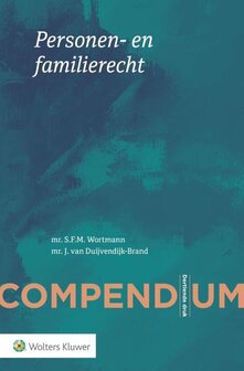 9789013142341 | Compendium van het personen- en familierecht 