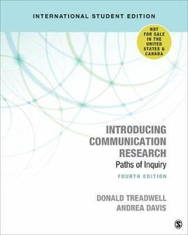 9781544372167 | Introducing Communication Research - International Student Edition