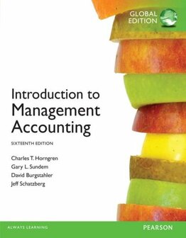 9780273790013 | Introduction to Management Accounting Global Edition