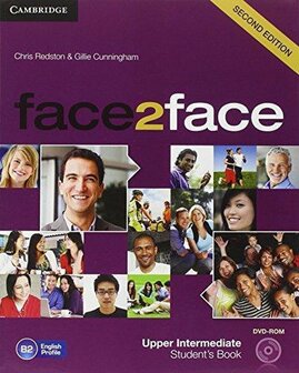9781107422018 | face2face Second edition - Upper-intermediate st. book + dvd