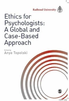 9781526468154 | Ethics for Psychologists: a Global and Case-Based Approach