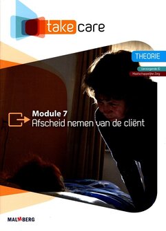 9789402082487 | Take Care niv 4 module 7 Afscheid nemen van de cli&Ugrave;nt 