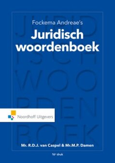 Fockema Andreae&#039;s juridisch woordenboek | 9789001863128