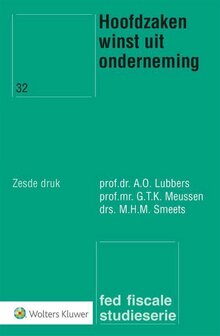 9789013133974 | Fed fiscale studieserie 32 - Hoofdzaken winst uit onderneming