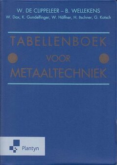9789030142959 | Tabellenboek voor metaaltechniek