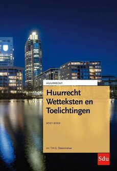 9789012407427 | Huurreeks - Huurrecht Wetteksten en Toelichtingen. Editie 2021-2022