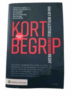 9789013157345 | Kort begrip van het intellectuele eigendomsrecht