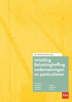 9789012407519 | Inleiding Belastingheffing ondernemingen en particulieren. 2022