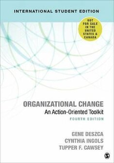 9781544372211 | Organizational Change - International Student Edition