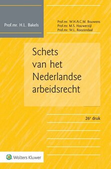 9789013163827 | Schets van het Nederlandse arbeidsrecht