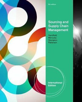 9781111532819 | Sourcing and Supply Chain Management, International Edition