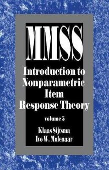 9780761908135 | Introduction to Nonparametric Item Response Theory