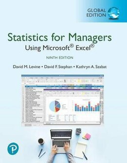 9781292338248 | Statistics for Managers Using Microsoft Excel, Global Edition