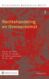 9789013137293 | Studiereeks burgerlijk recht 3 - Rechtshandeling en overeenkomst