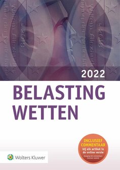 9789013166620 | Belastingwetten - pocketeditie 2022