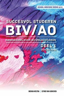 9789083014609 | Succesvol Studeren voor BIV|AO 1 - Succesvol Studeren voor BIV|AO Handleiding voor AO-vraagstukken