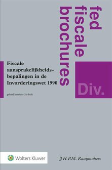 9789013158441 | Fiscale aansprakelijkheidsbepalingen in de Invorderingswet 1990