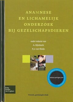 9789031336913 | Anamnese lichamelijk onderzoek gezelschapsdieren