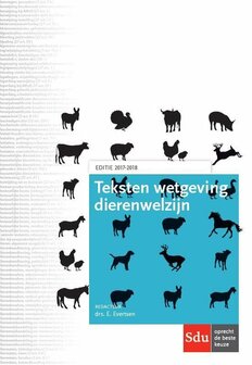 9789012400152 | Teksten Wetgeving Dierenwelzijn 2017-2018