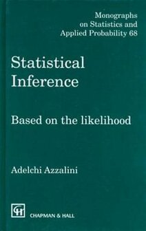 9780412606502 | Statistical Inference Based On The Likelihood