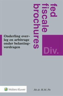 9789013159578 | Onderling overleg en arbitrage onder belastingverdragen