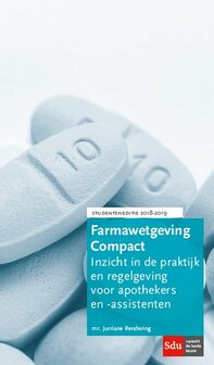 9789012403009 | Farmawetgeving Compact, Studenteneditie 2018-2019