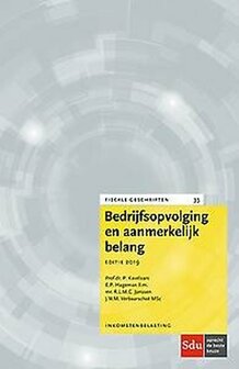 9789012404235 | Fiscale geschriften 33 - Bedrijfsopvolging en aanmerkelijk belang