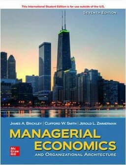 9781260571219 | ISE Managerial Economics &amp; Organizational Architecture