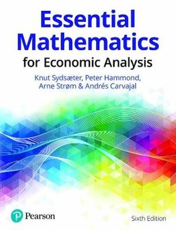 9781292359281 | Essential Mathematics for Economic Analysis