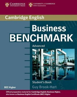 9780521672955 | Business Benchmark - Adv - BEC edition student's book