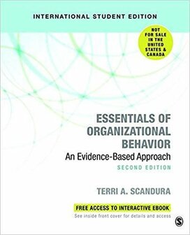 9781544331294 | Essentials of Organizational Behavior (International Student Edition) 2e
