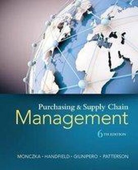9781285869681 | Purchasing and Supply Chain Management
