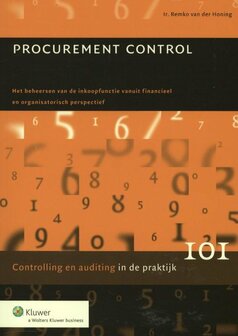 9789013107852 | Controlling &amp; auditing in de praktijk 101 - Procurement control