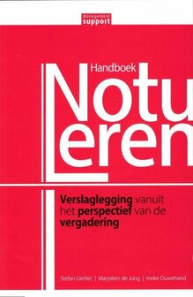 Handboek Notuleren | 9789013094497 